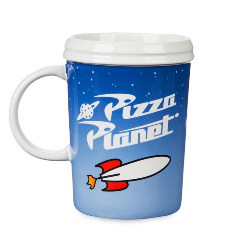Disney Pixar Toy Story 4 Pizza Planet Rocket Coffee Mug
